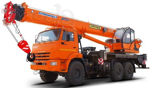 Требуются автокраны 25 тонн
